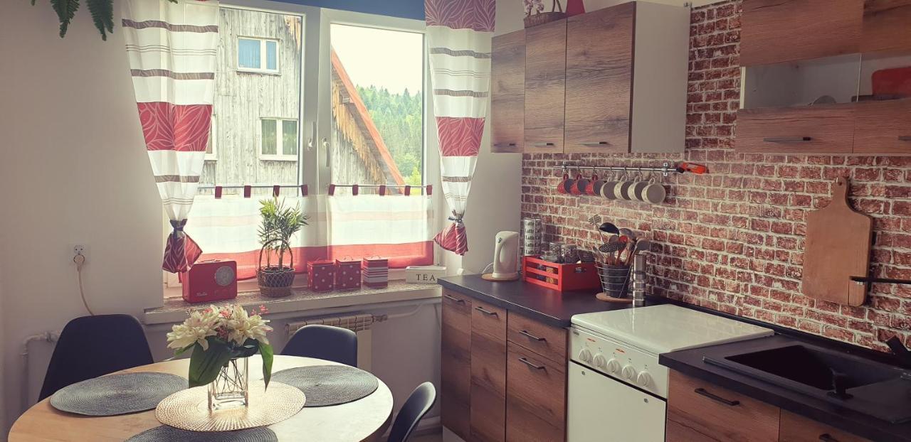 Apartament Wrzos Bieszczady Czarna  Esterno foto